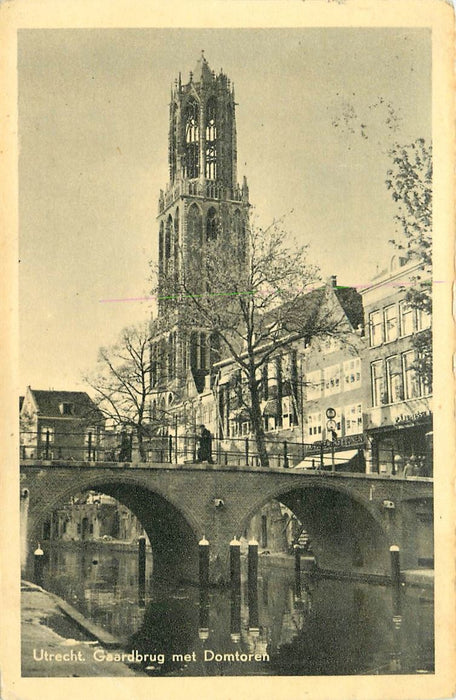 Utrecht Gaardbrug met Domtoren