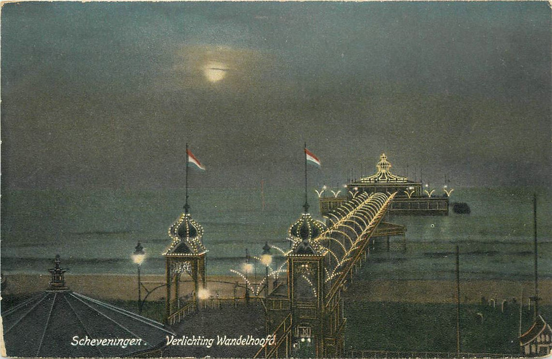 Scheveningen Verlichting Wandelhoofd