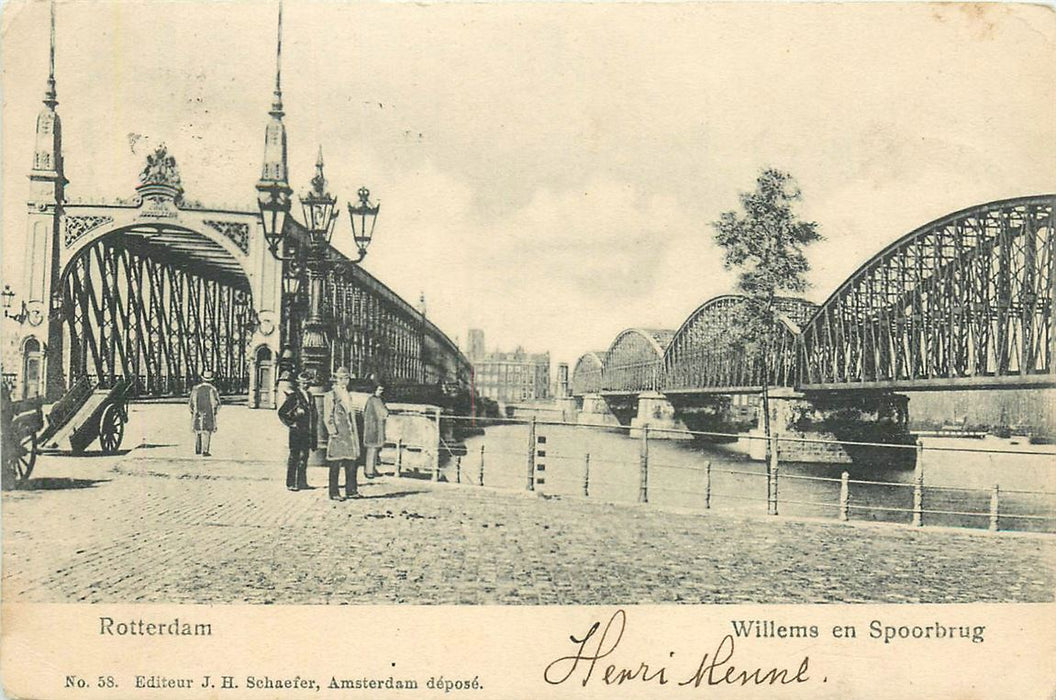 Rotterdam Willems en Spoorbrug