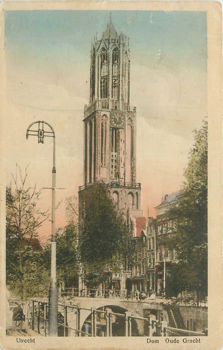 Utrecht Dom Oude Gracht