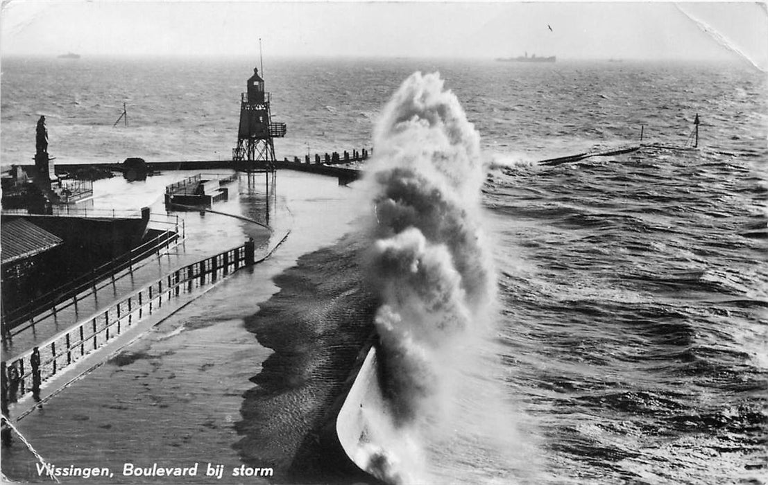 Vlissingen Boulevard bij Storm