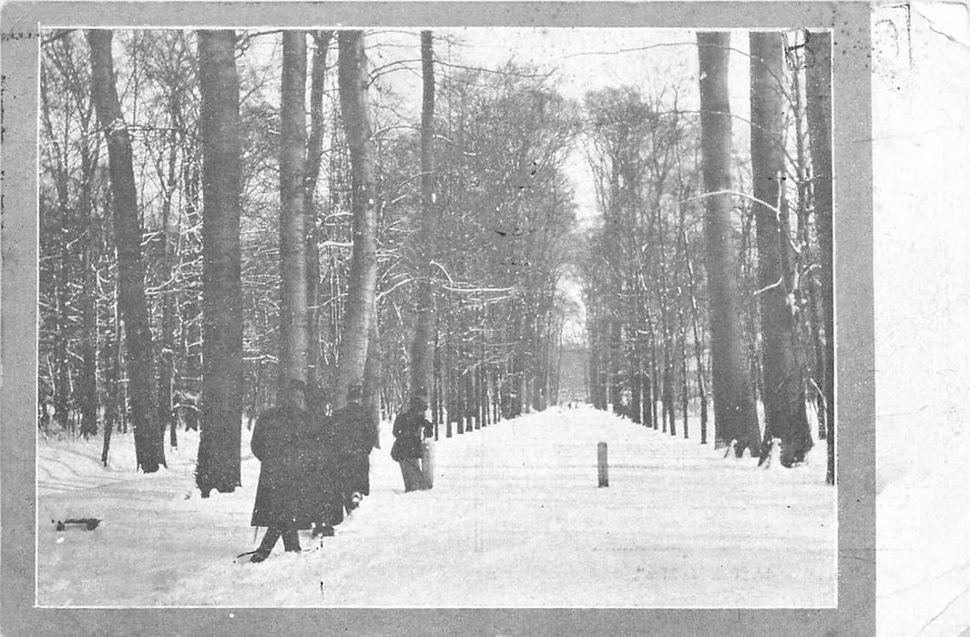 Den Haag in sneeuw 1912