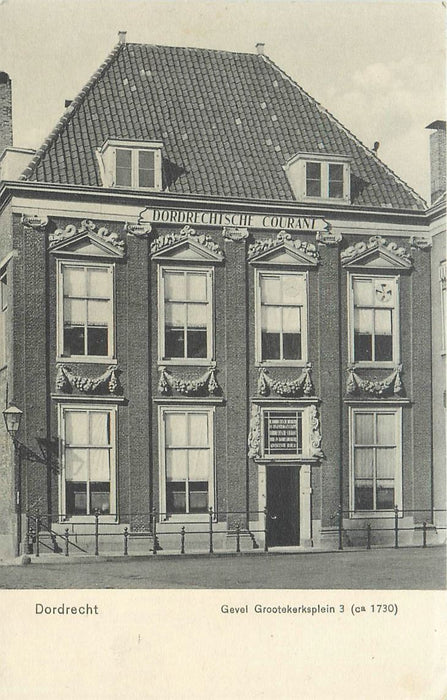 Dordrecht Gevel Grootekerksplein