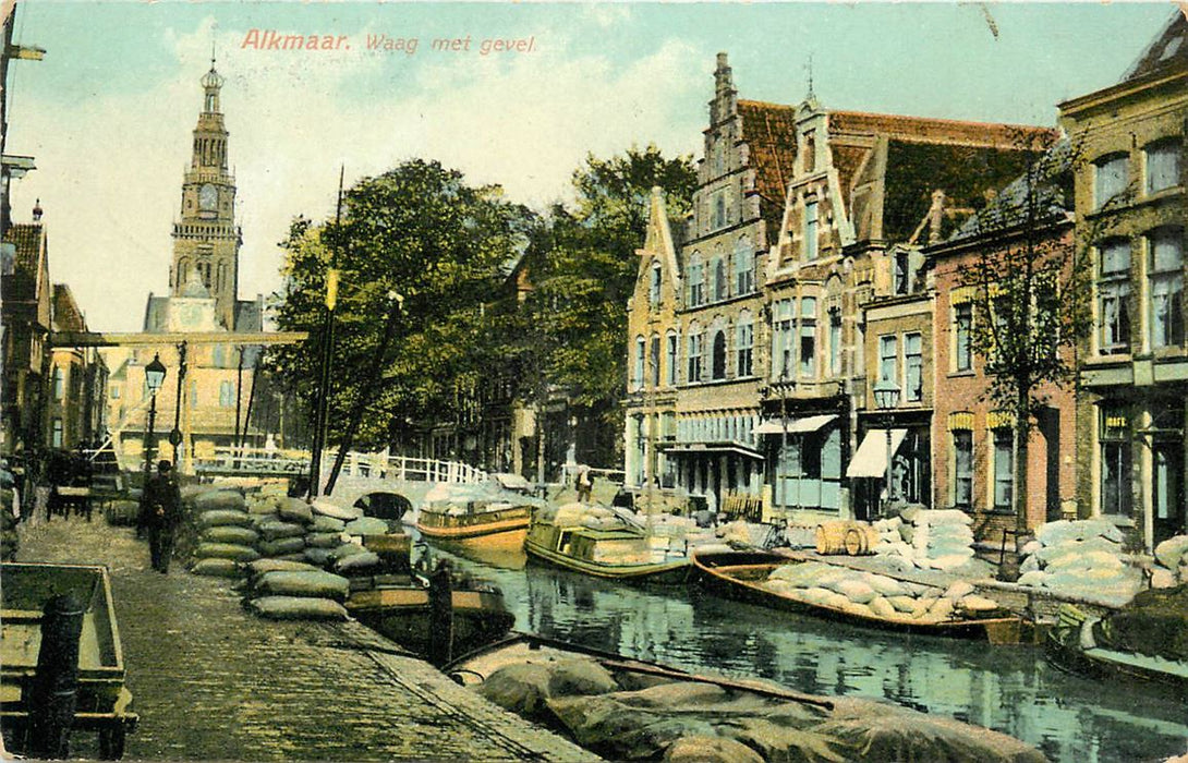 Alkmaar Waag met Gevel