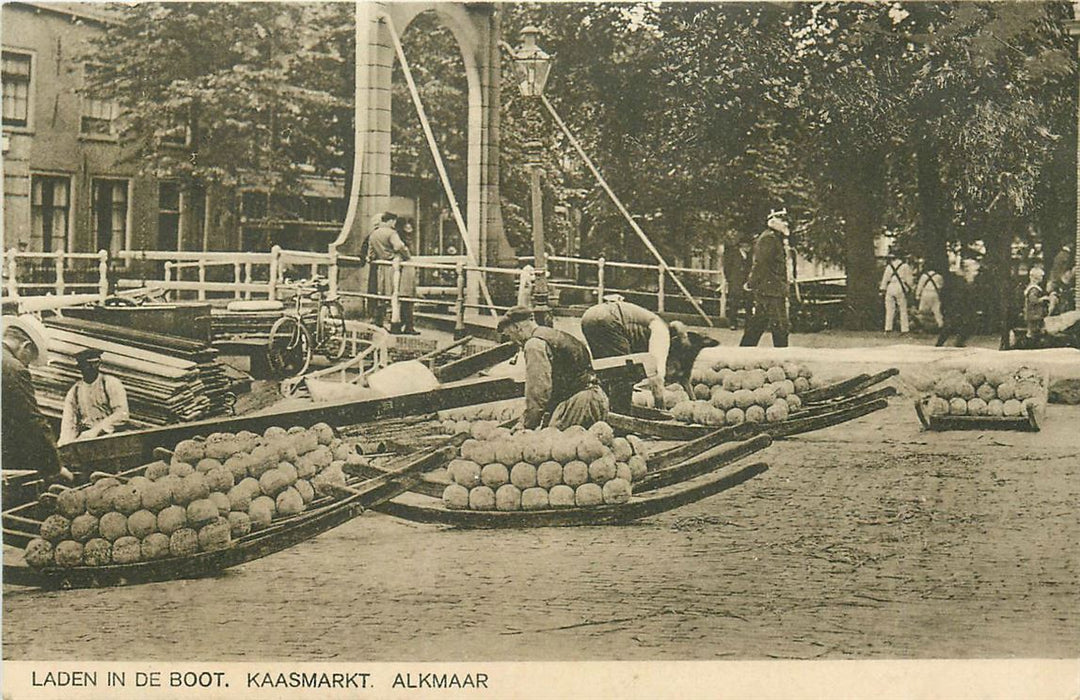 Alkmaar Laden in de Boot