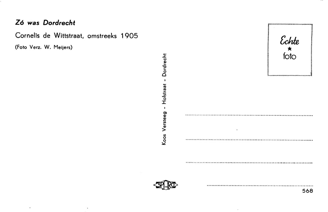 Dordrecht Cornelis de Wittstraat