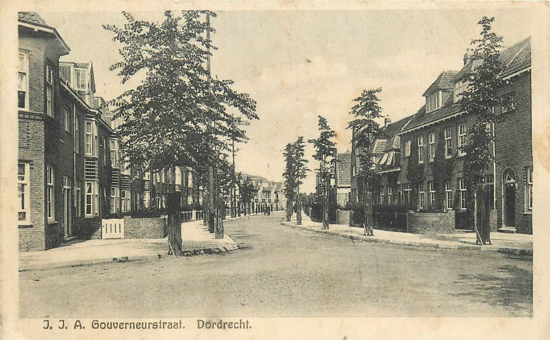 Dordrecht JJA Gouverneurstraat