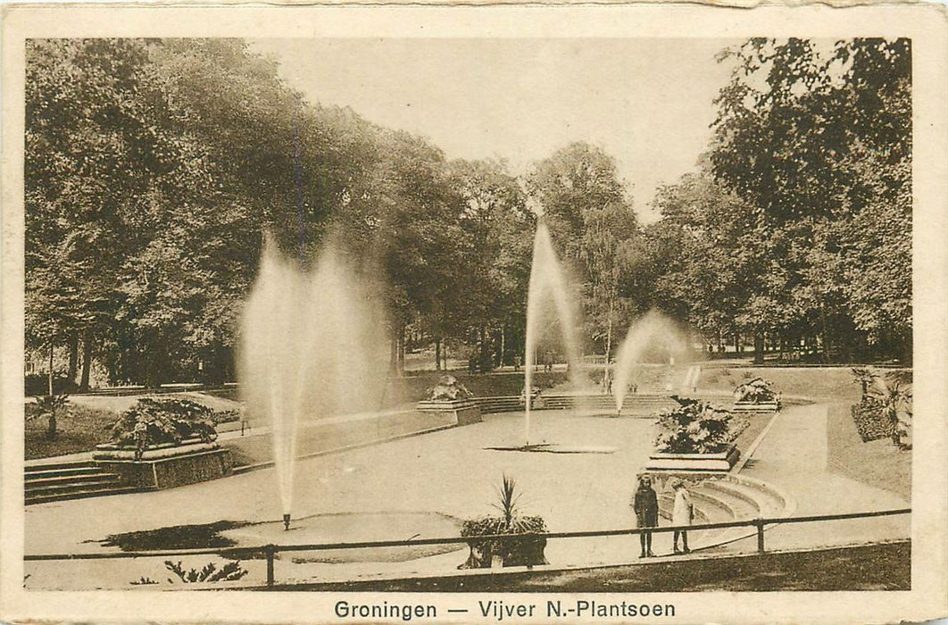 Groningen Vijver Noorderplantsoen