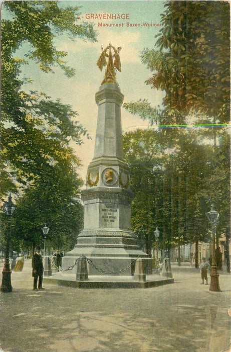 Den Haag Monument Saxen Weimar