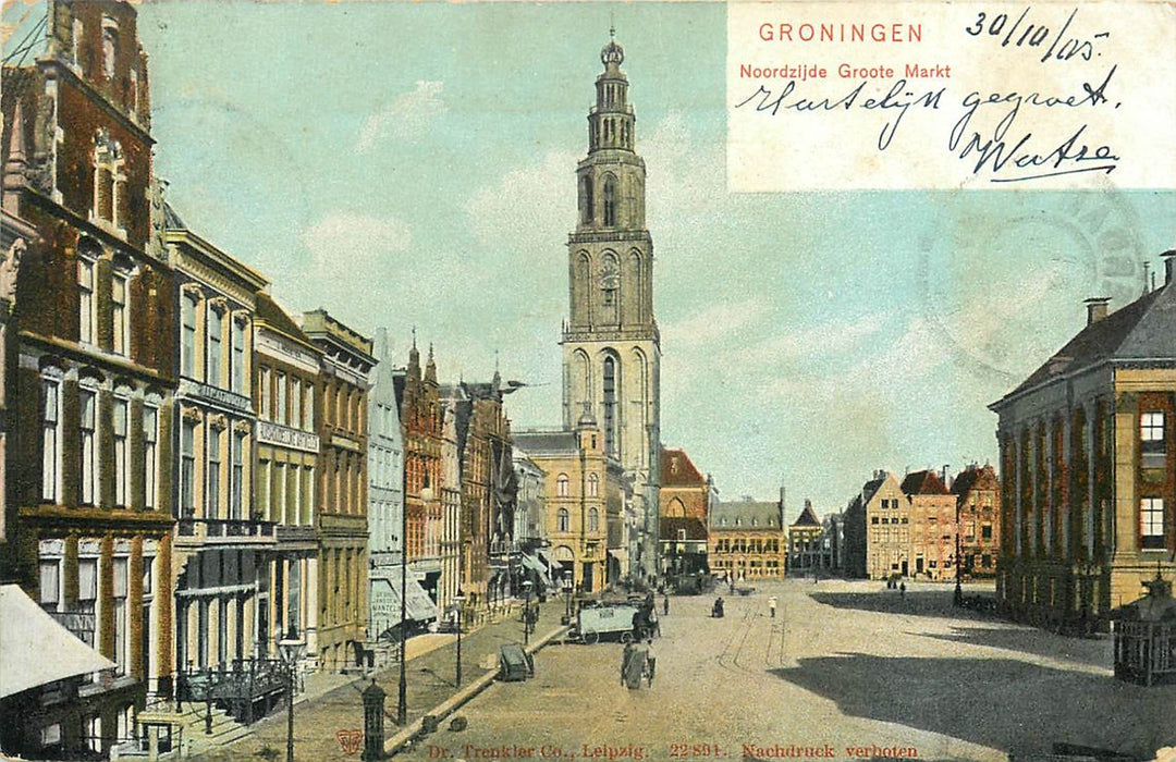 Groningen Noordzijde Groote Markt