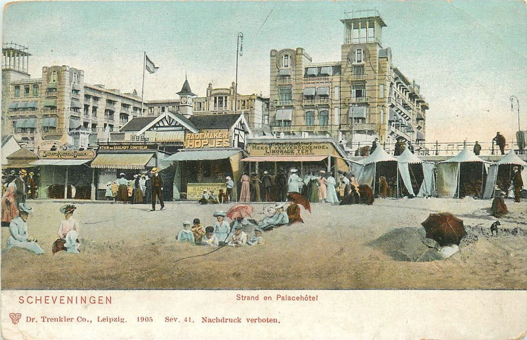 Scheveningen Strand en Palacehotel