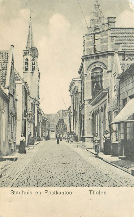 Tholen Stadhuis en Postkantoor