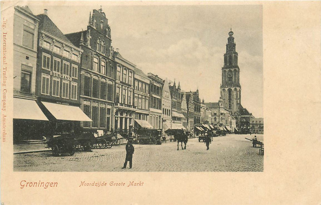 Groningen Noordzijde Groote Markt