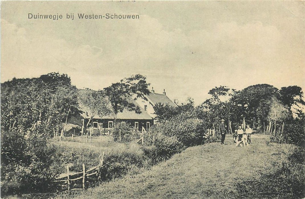 Burgh-Haamstede Duinwegje Westen Schouwen