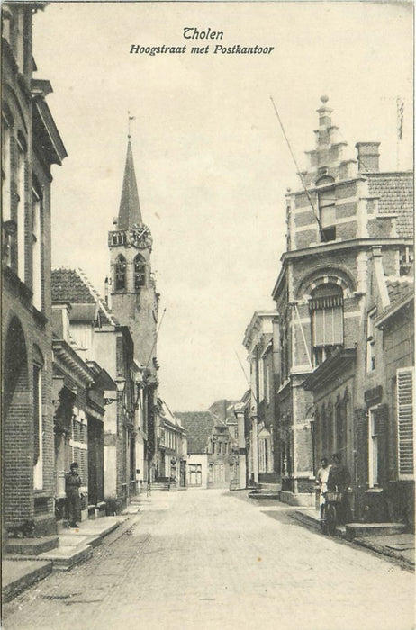 Tholen Hoogstraat Postkantoor