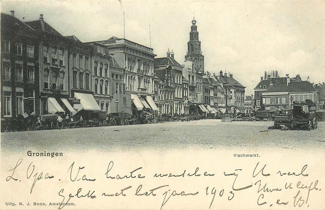 Groningen Vischmarkt