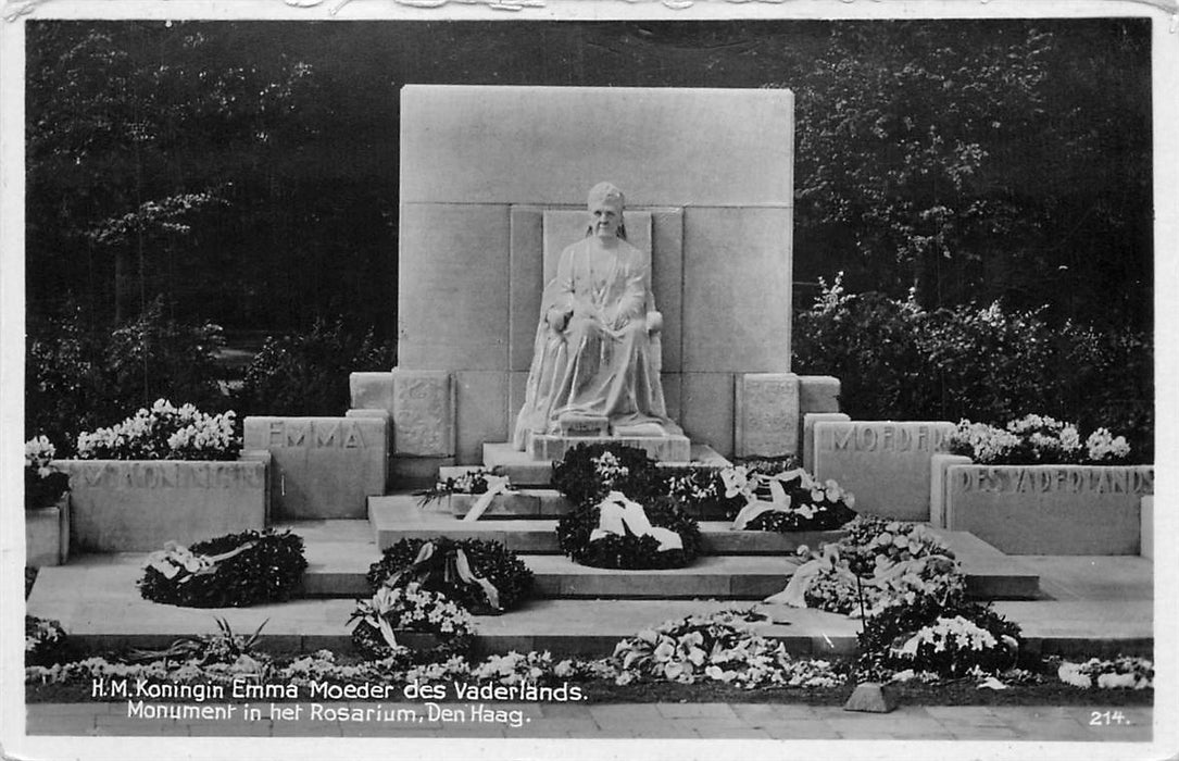 Den Haag Kon Emma Monument