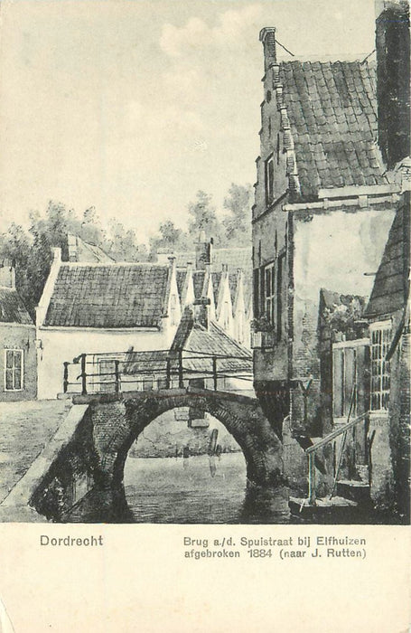 Dordrecht Brug Spuistraat