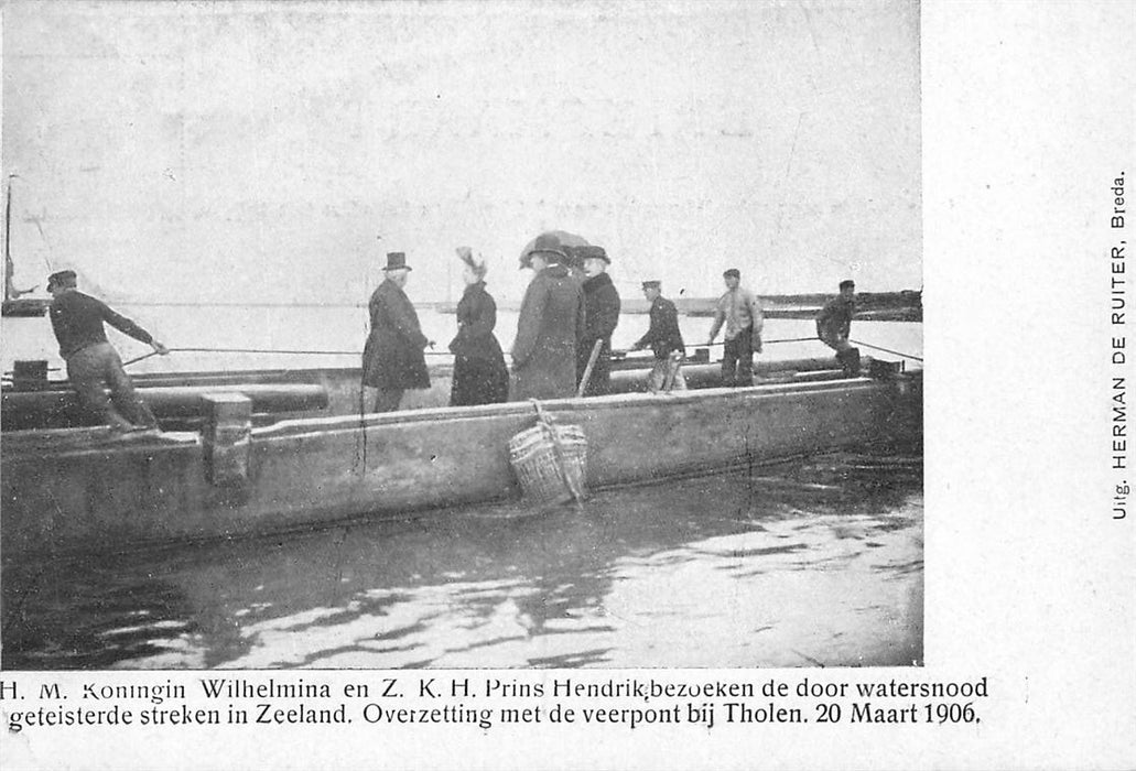 Tholen Veerpont 1906