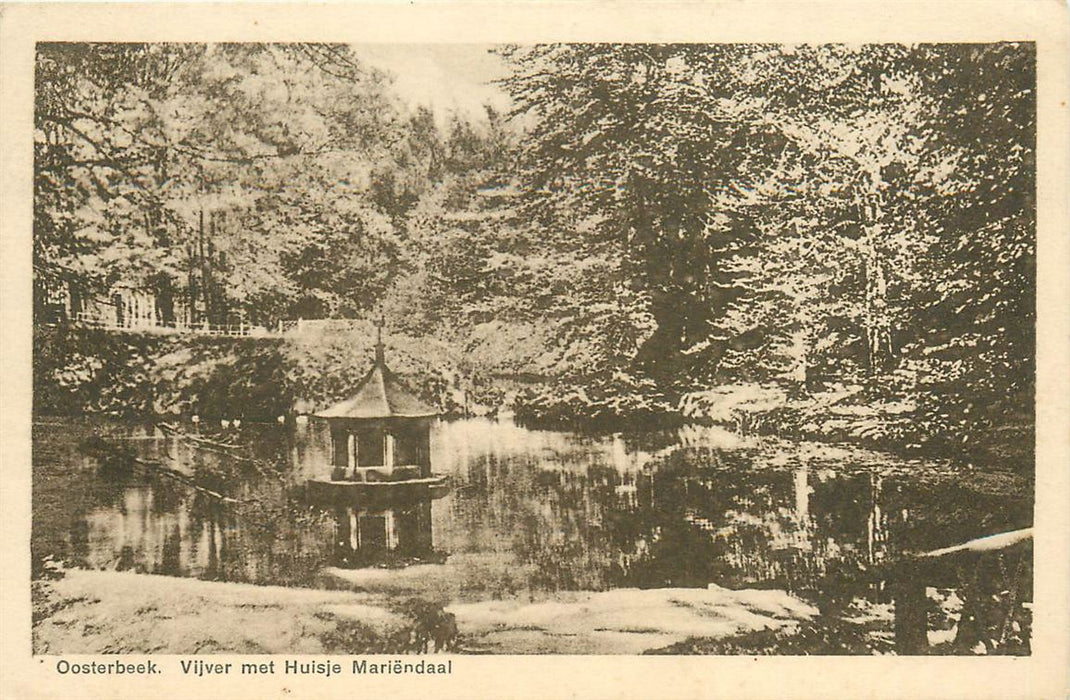 Oosterbeek Vijver met Huisje Mariendaal