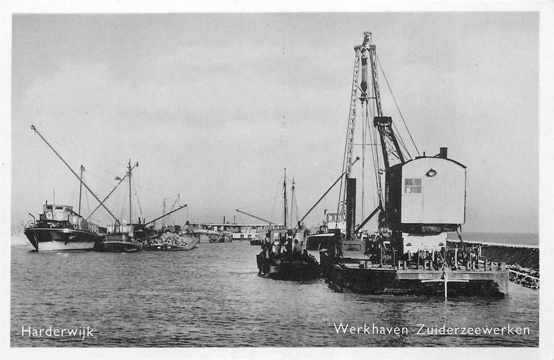 Harderwijk Werkhaven Zuiderzeewerken