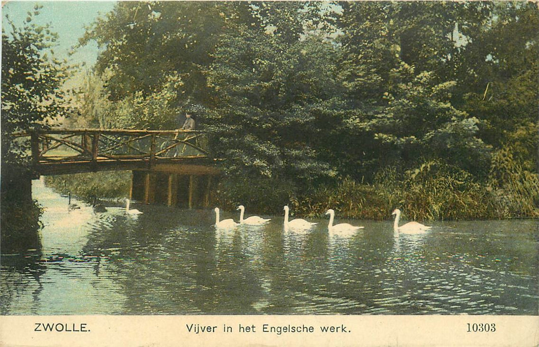 Zwolle Vijver in het Engelsche werk