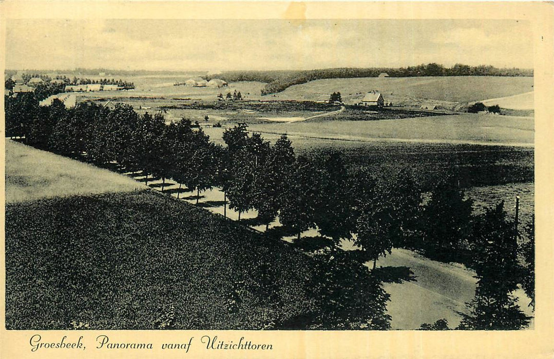 Groesbeek Panorama vanaf uitzichttoren