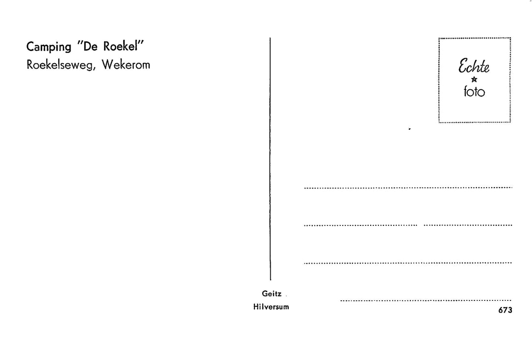 Wekerom Camping de Roekel