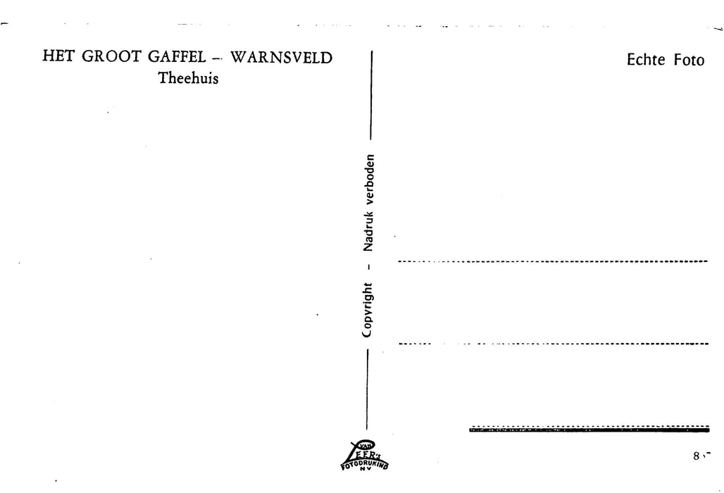 Warnsveld Het Groot Gaffel