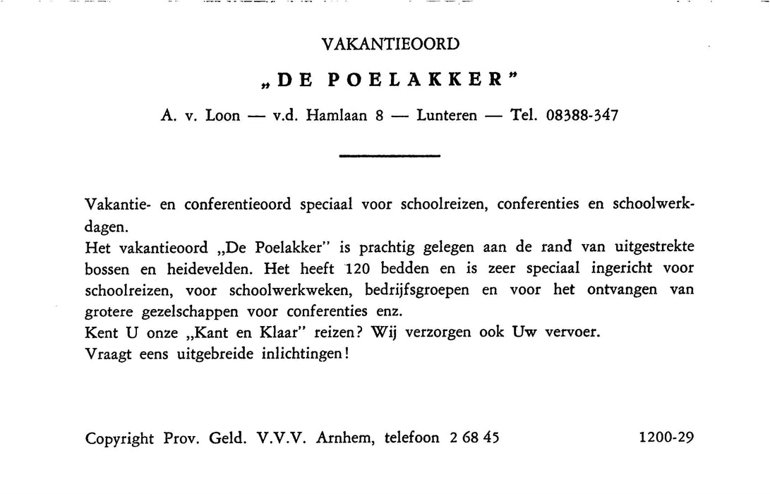 Lunteren de Poelakker