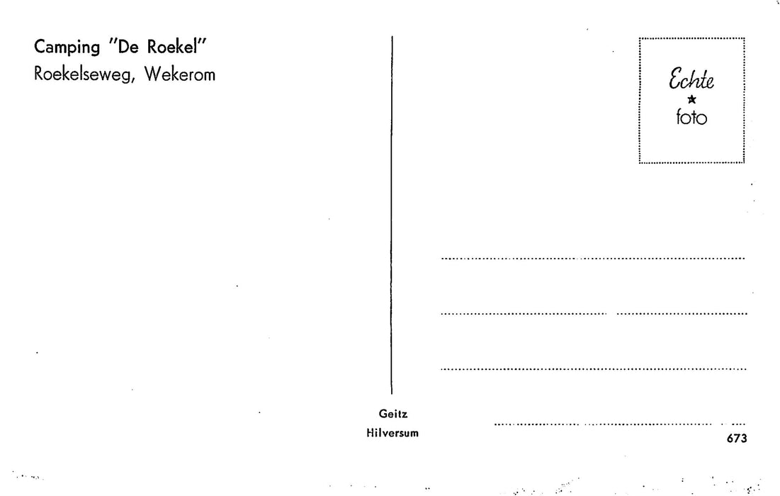 Wekerom Camping de Roekel
