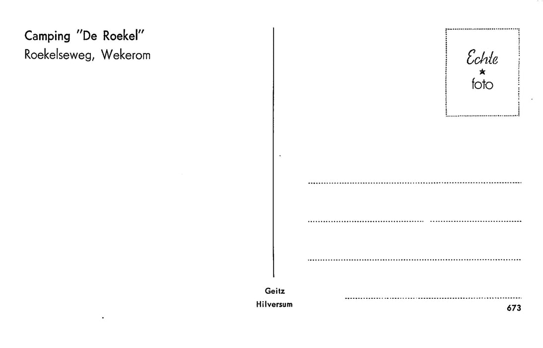 Wekerom Camping de Roekel