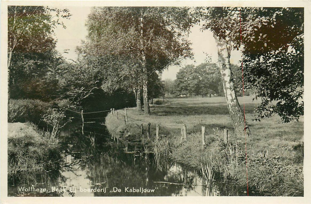 Wolfheze Beek bij boerderij De Kabeljouw