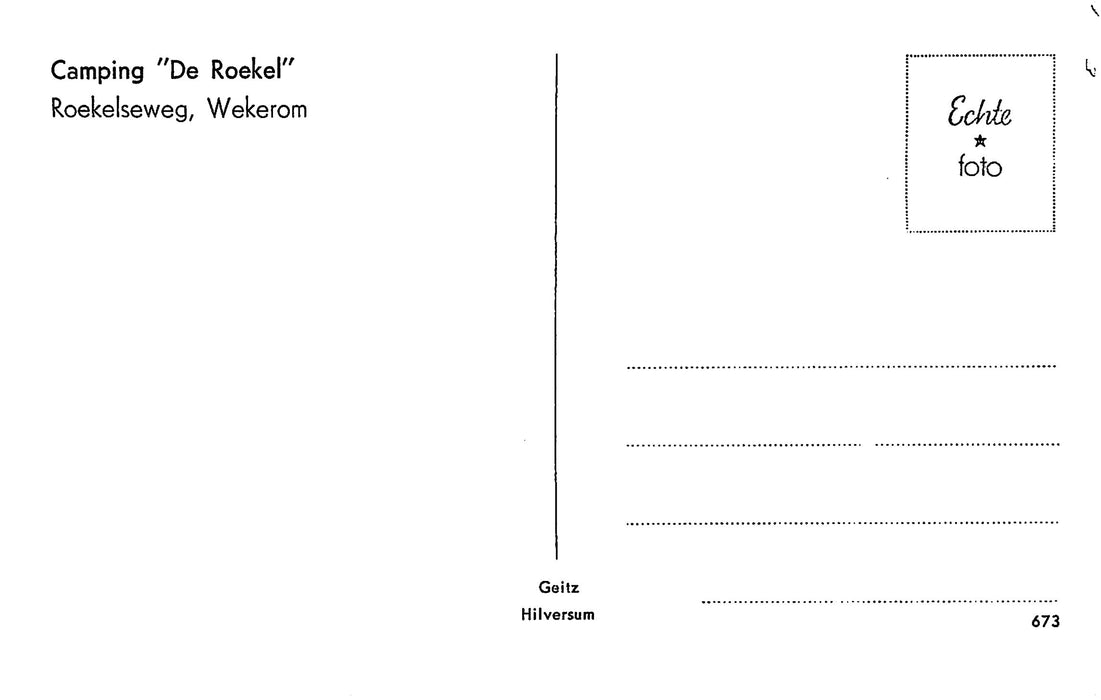Wekerom Camping de Roekel