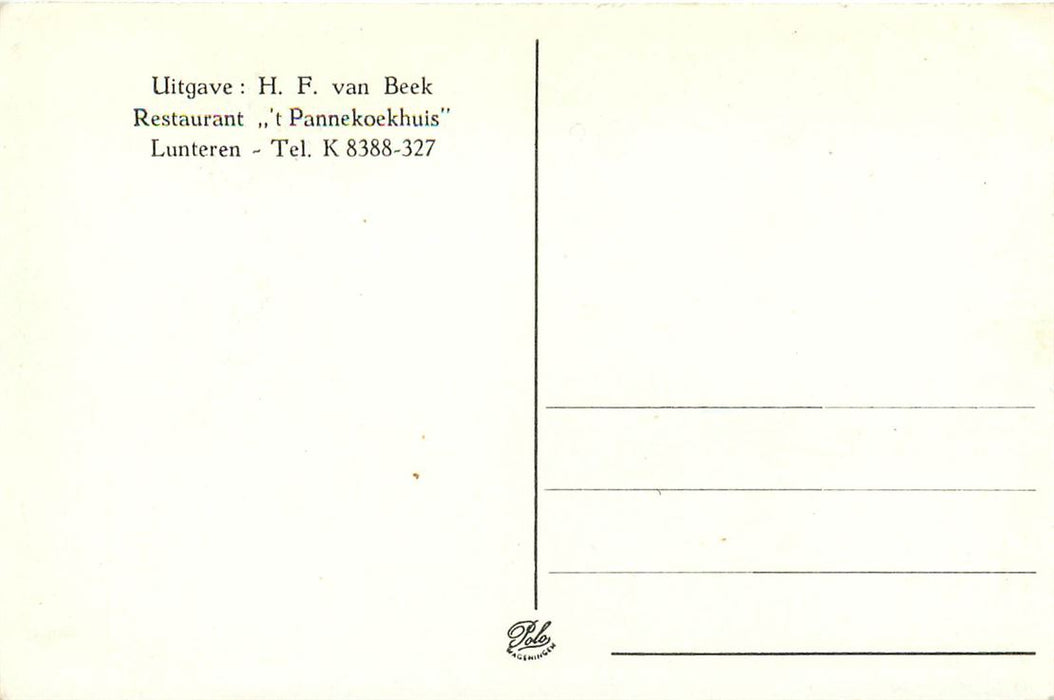 Lunteren t Pannekoekhuis