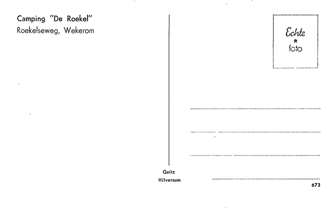 Wekerom Camping de Roekel