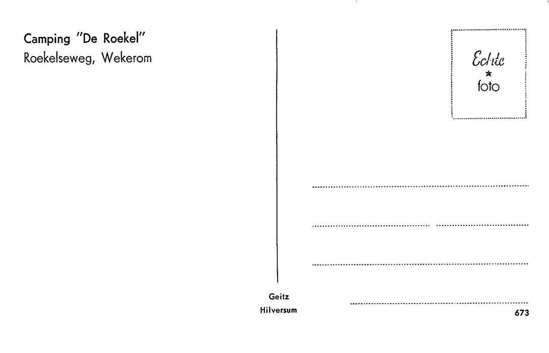 Wekerom Camping de Roekel