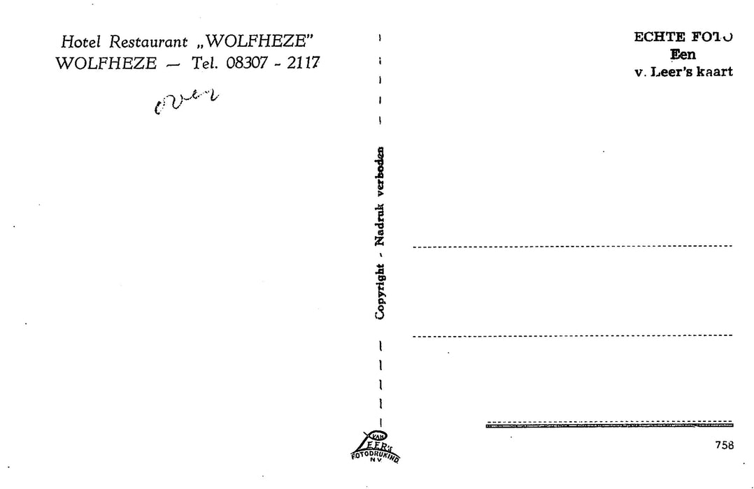 Wolfheze Hotel Wolfheze