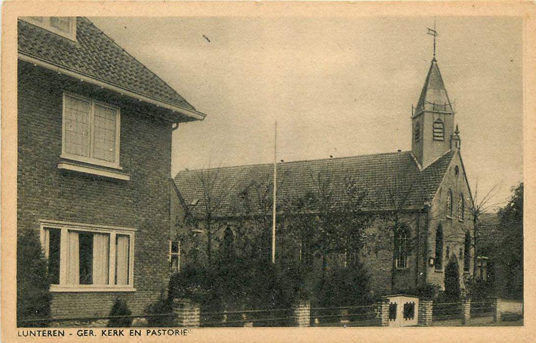 Lunteren Kerk en Pastorie