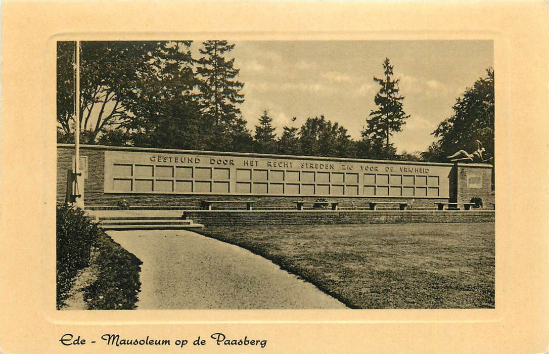 Ede Mausoleum op de Paasberg