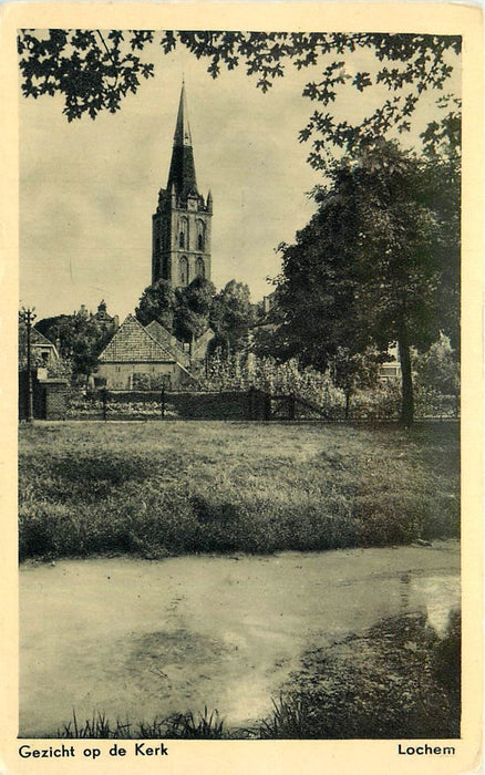 Lochem Gezicht op de Kerk