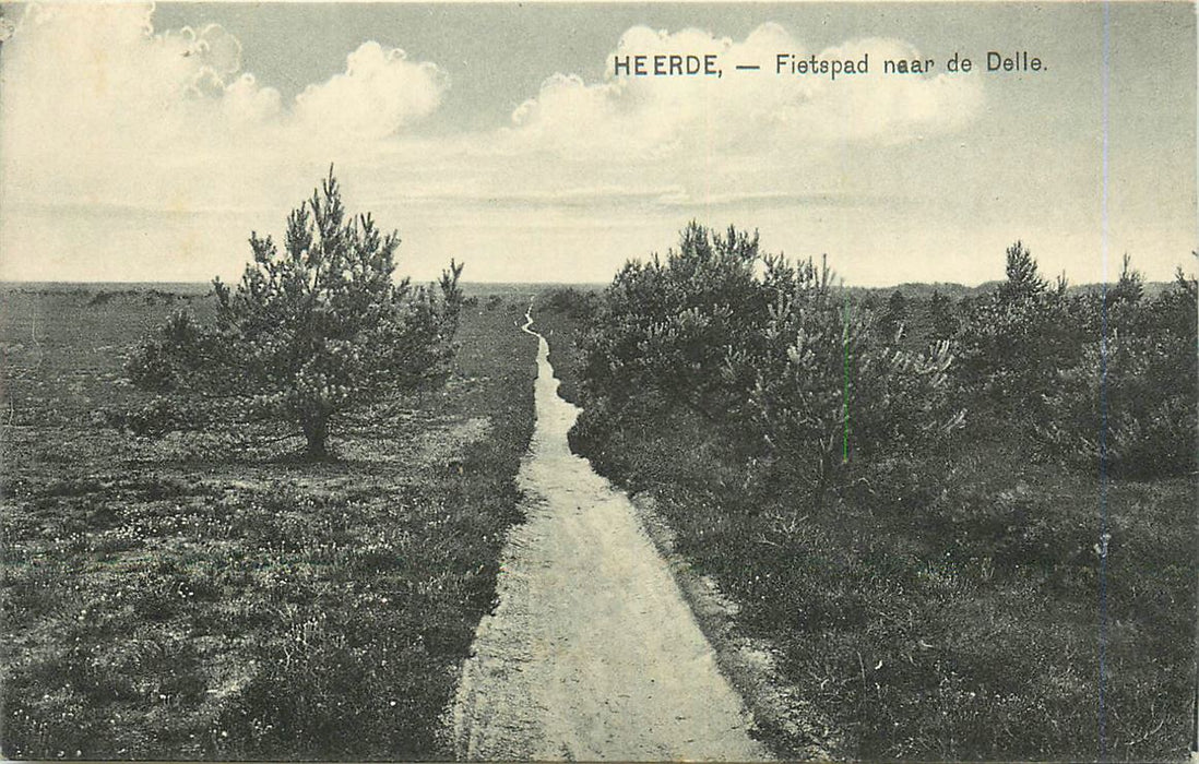 Heerde Fietspad naar de Delle