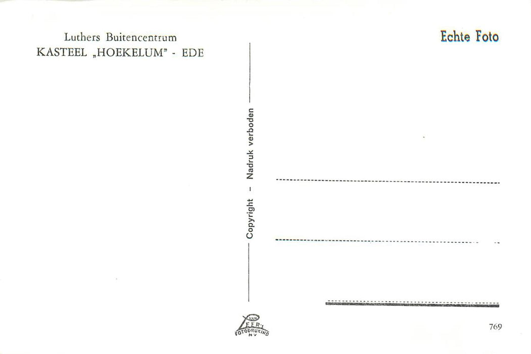 Ede Kasteel Hoekelum