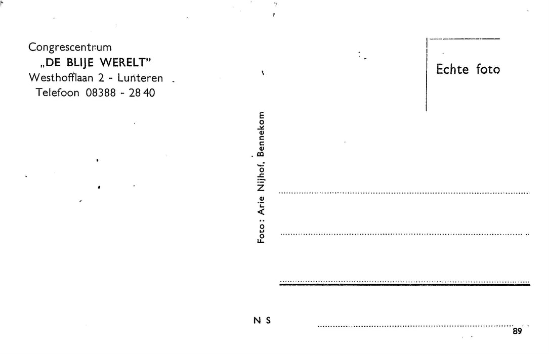 Lunteren de blije Werelt