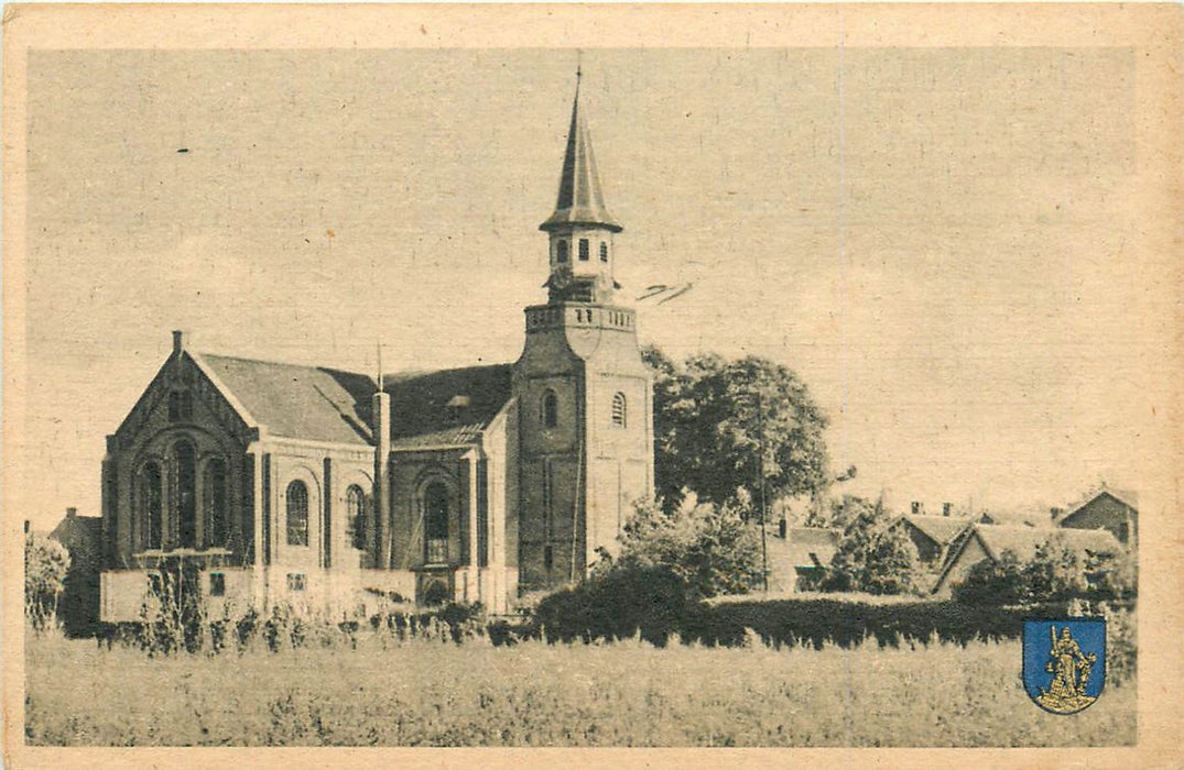 Nunspeet Gezicht op de Kerk