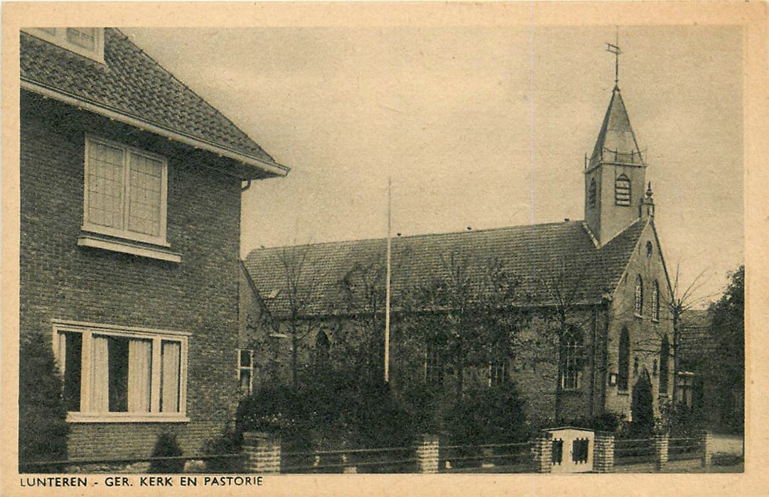 Lunteren Kerk en Pastorie