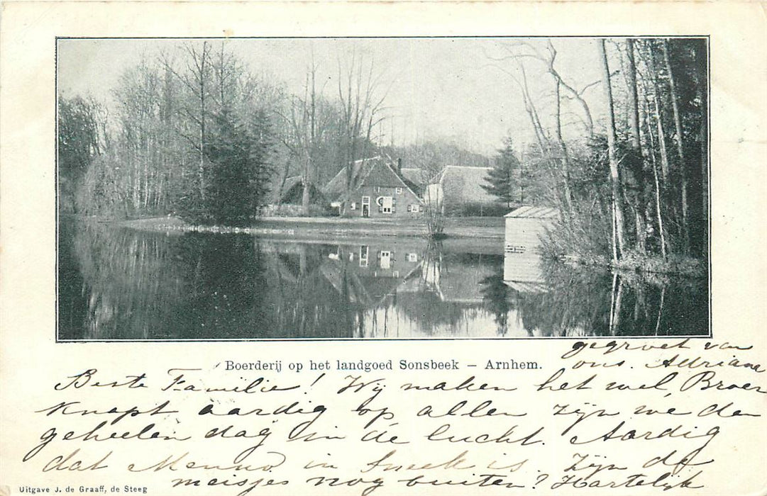 Arnhem Boerderij op het landgoed Sonsbeek