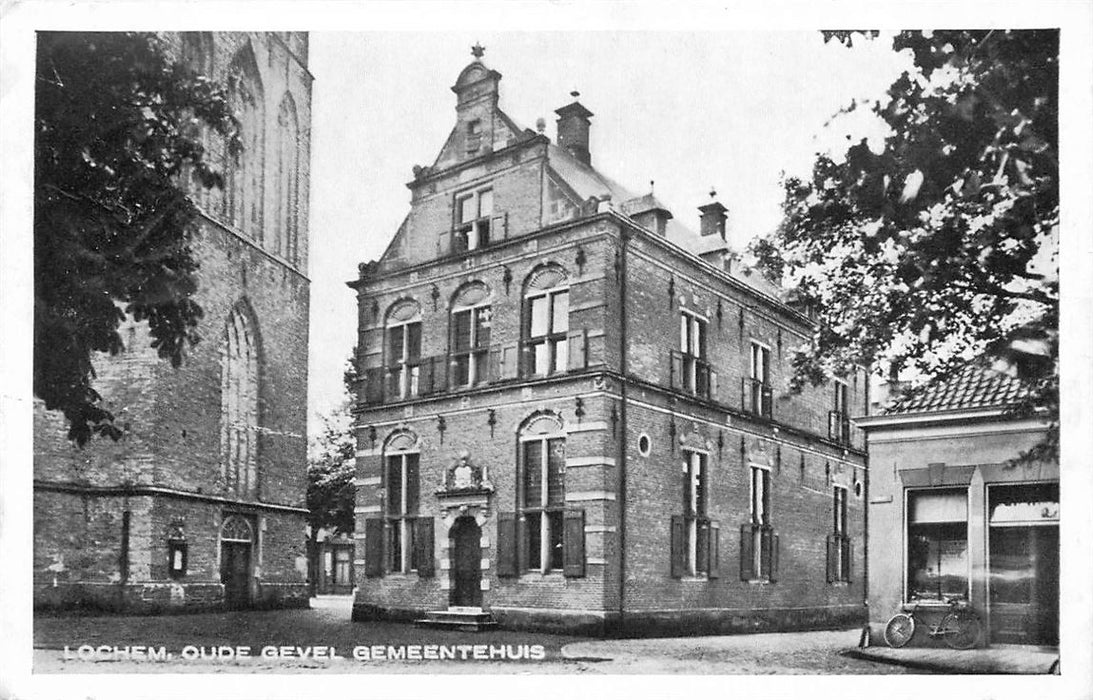 Lochem Oude Gevel Gemeentehuis