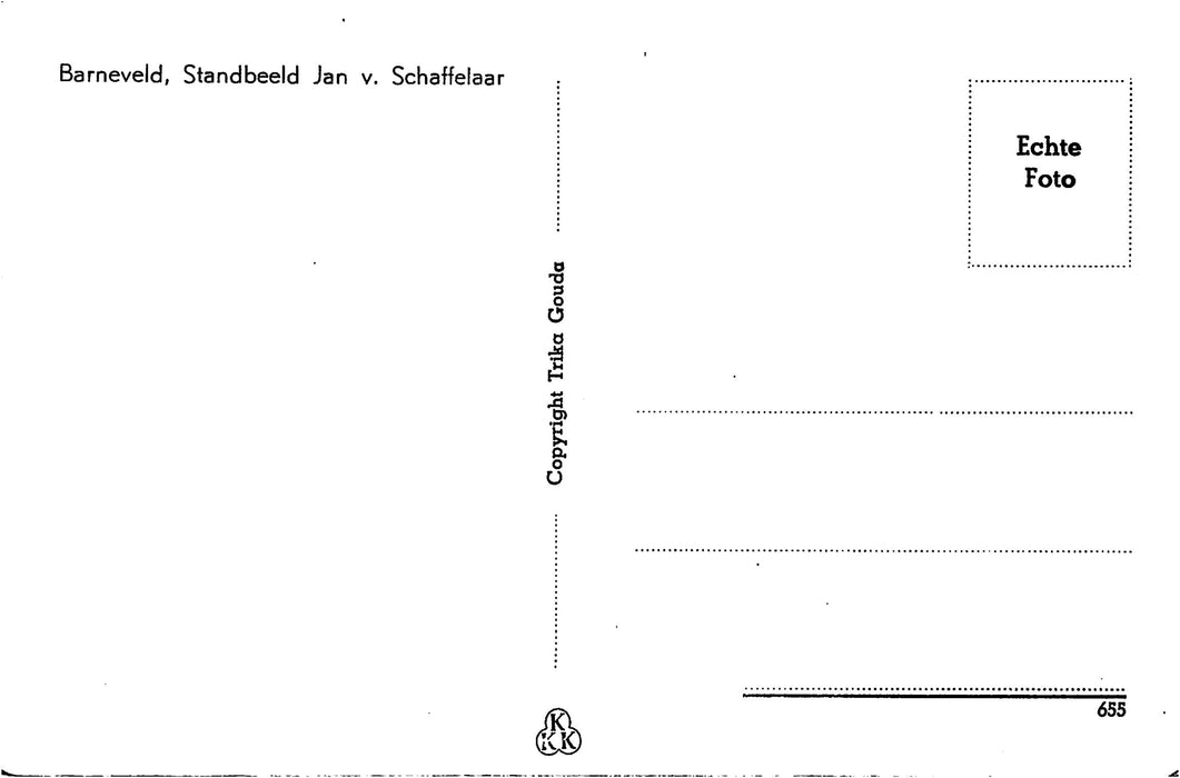 Barneveld Standbeeld Jan v Schaffelaar