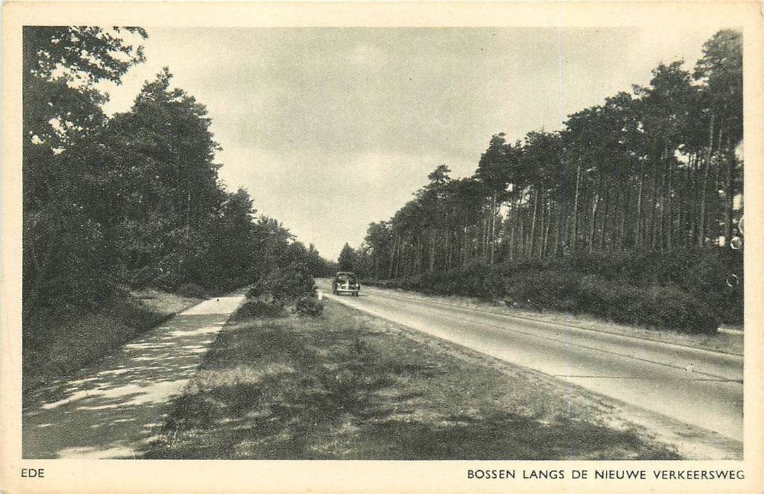 Ede Bossen langs de Nieuwe Verkeersweg